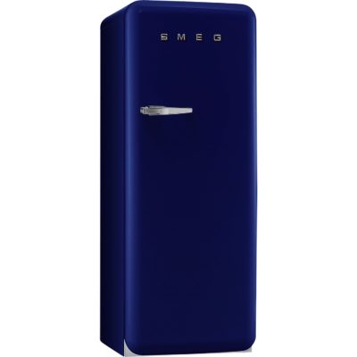 Smeg FAB28QBL1 60cm 'Retro Style' Fridge and Ice Box in Blue with Right Hand Hinge